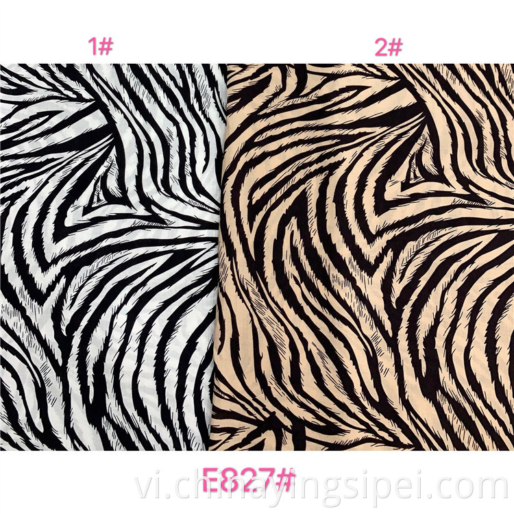 100% Rayon Viscose In Stock Lô vải hoa Viscose in Rayon Fabric cho trang phục may mặc